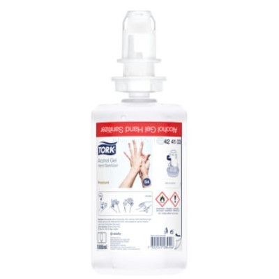 Gel hydroalcoolique -1L -TORK S4 Premium(1pc)