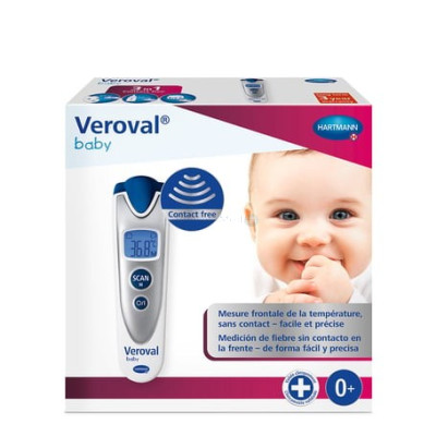 Veroval Baby thermomètre à mesure frontale - 1pc