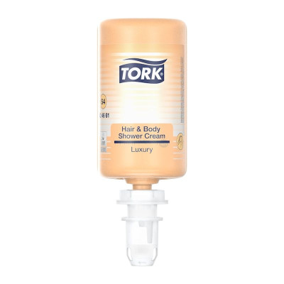 Savon TORK luxury crème corps et cheveux S4 - 6x1L