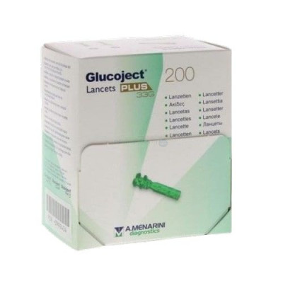 Lancette AREO Glucoject Lancet Plus 33G - 200pc