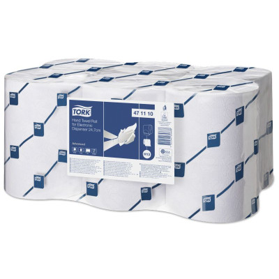 Pap. handdoek ENMOTION 2laags wit.....(143m )