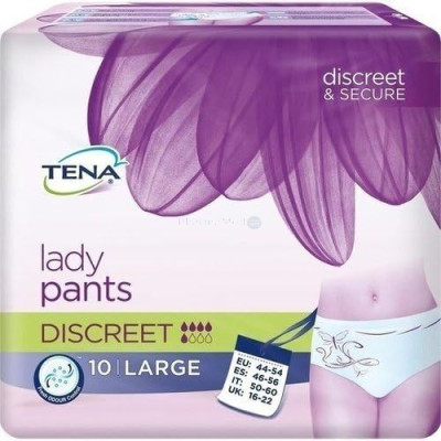 TENA LADY Pants Discreet Plus Large - 10st