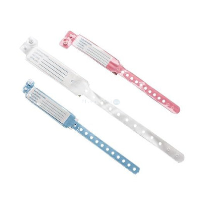 Bracelets d'identité enfants et adultes - 100pc