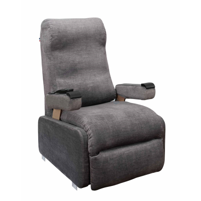 Fauteuil à inclinaision manuelle ALTHEA 2 morteurs Saphir