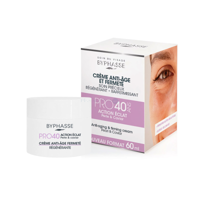 BYPHASSE Crème anti-âge - PRO40 Perle et caviar 60ml