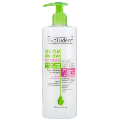 EVOLUDERM douche crème Surgras - 500ml