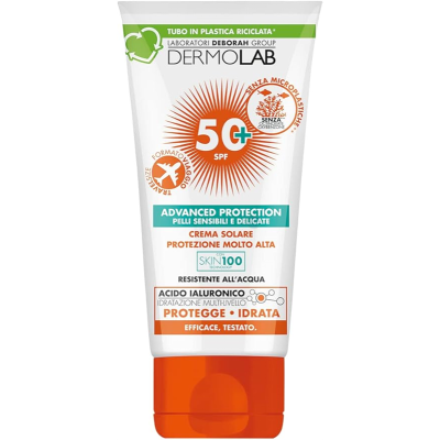 Crème solaire DERMOLAB peaux claires et sensibles SPF50 - 50ml