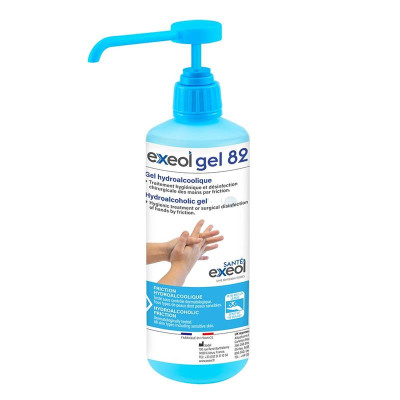 EXEOL 82 Hydroalcool. gel + B5 - 500 ml