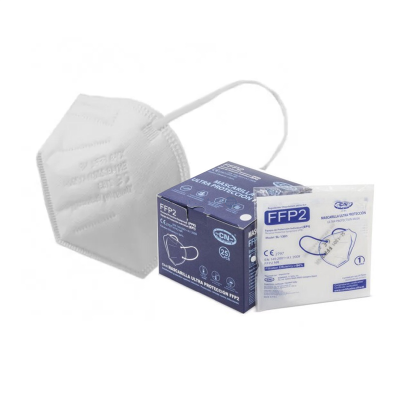 Masque FFP2 ENMED CE2841 - Blanc - 50pc