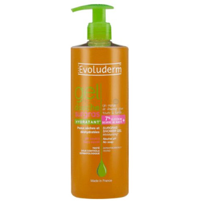 EVOLUDERM douche gel Surgras - 500ml