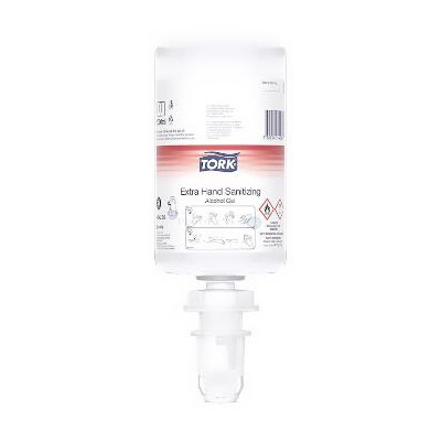 Gel hydroalcoolique S4 Tork Extra Hand Sanitizing - 1L