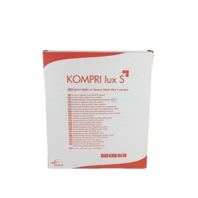 Compresses gaze ST ZARYS 5/1 10x10cm (50x1pc)