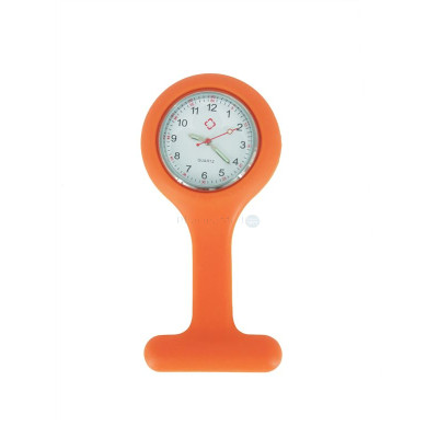 Montre infirmière Anti-choc - Orange