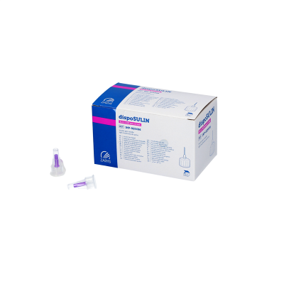 Aiguilles dispoSULIN - 31G 0,25mmx6mm - 100pc