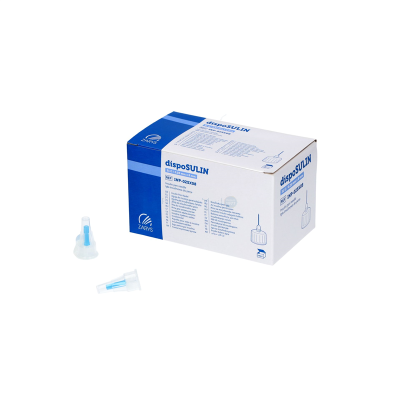 Aiguilles dispoSULIN - 31G 0,25mmx8mm - 100pc