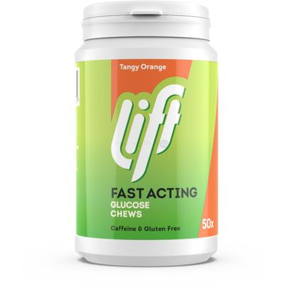 Comprimés de glucose Lift fast acting orange - 50pc