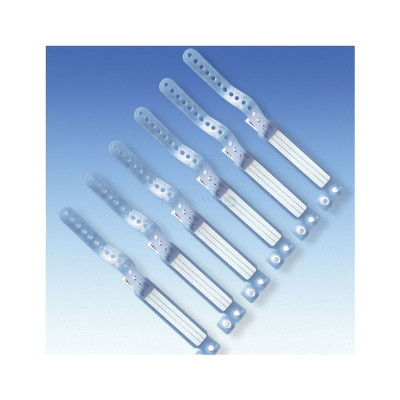 Bracelets d'identification enfants/nourrissons bleu - 250pc