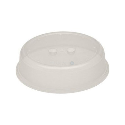 Cloche micro-ondes PP Translucide 26,5x6,5cm