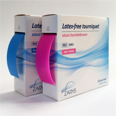 Garrot sans latex bleu 45cm - 25pc