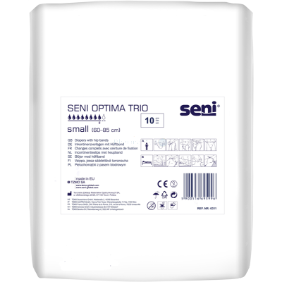 SENI OPTIMA Flex TRIO - Small 8g Vert - 10pc