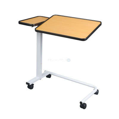 Table de lit CORFOU à roulettes - 2 plateaux