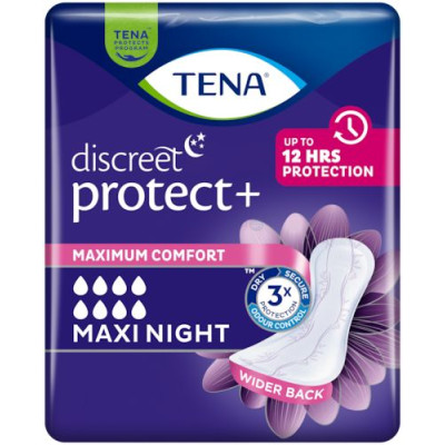 TENA Discreet Maxi Night - 12st