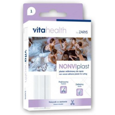 VITAHEALTH Nonviplast pans. d'urgence  6cmx1m + ciseaux - 1pc