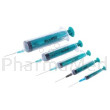 Seringues montées Zarys DicoNex - 5ml + 0,7x30mm - 100pc
