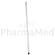 Manche en époxy blanc avec pas de vis 140 cm Ø 23,5 mm - 1pc