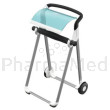 Distributeur bobines Tork sur pied blanc/turquoise