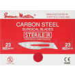 Lames bistouri Stérile S&M - N°23 - 100pc