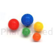 Balle de massage - 8cm jaune - 1pc