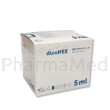 Seringues ZARYS dicoNEX luer lock - 5ml - 100pc