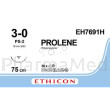 ETHICON PROLENE 3/0 EH7691H M2 75cm Bleu - 36fils