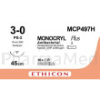 MONOCRYL+ USP3/0 MCP497H PS-2 3/8 Cir 45cm - 36fils