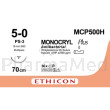 MONOCRYL UPS5/0 MCP500H PS-3 70cm - 36fils