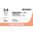 MONOCRYL+ 3/0 MCP683H 70cm - 36fils