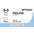 PROLENE 6/0 MPP2832H 75cm PS-2 Bleu - 36fils