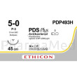 ETICON PDS+ II 5/0 PDP493H P-3 Antibactérien - 36fils