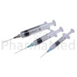 Seringues montées TERUMO - 3ml + 21G½ - 100pc