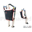 Sangle hamac confort sans croisement en filet - Large