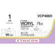 VICRYL PLUS 1 VCP486H CP 40mm 90cm - 36fils