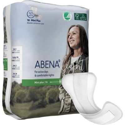 Couche anatomique ABENA Light - Mini+ 1A - 16pc
