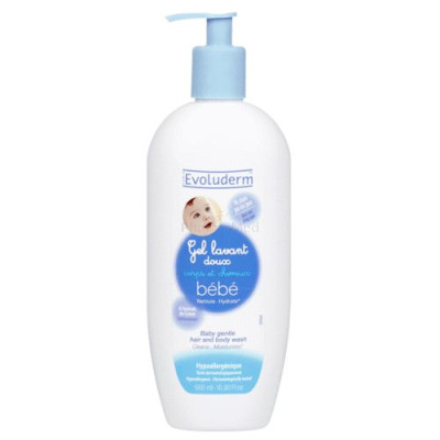 EVOLUDERM Lotion lavante cheveux + corps - 500ml