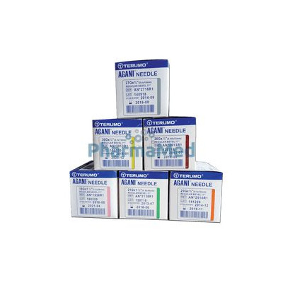 Aiguilles TERUMO Agani - 19G2 (1,10x50mm) - 100pc