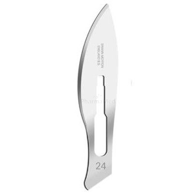 Lames bistouri Stérile S&M - N°24 - 100pc