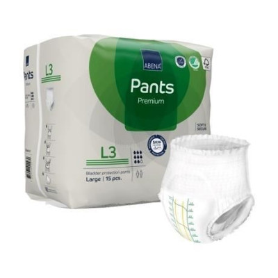 ABENA Pants Premium - L3 - 2400ml/8g - 15pc