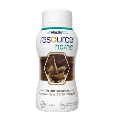 Nestlé RESOURCE HP/HC - Boisson hyperprotéinée - Chocolat - 4x200ml