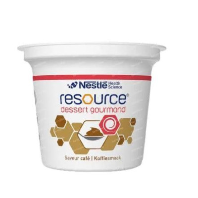 Nestlé Dessert gourmand - Crème hyperprotéinée café - 4x125gr