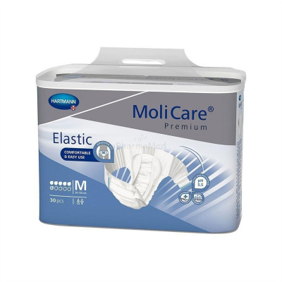 MOLICARE PREMIUM Elastic Change complet - M 6g - 30pc